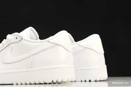 White Triple Jordan Low Golf Retro 1 1024